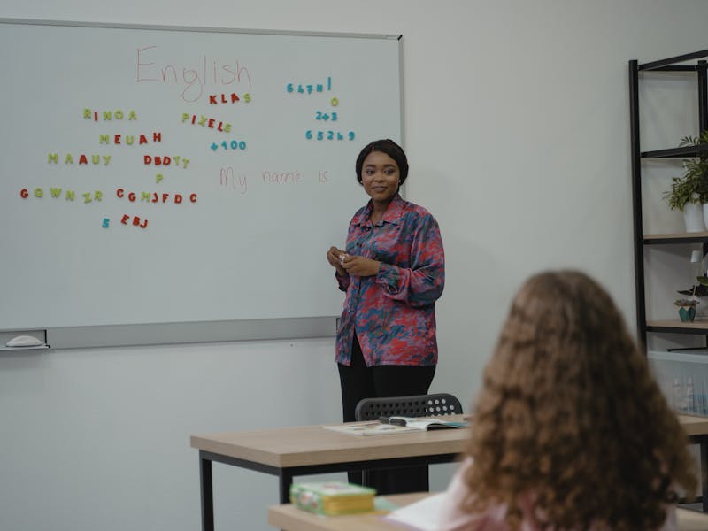 Digital learning platform interface